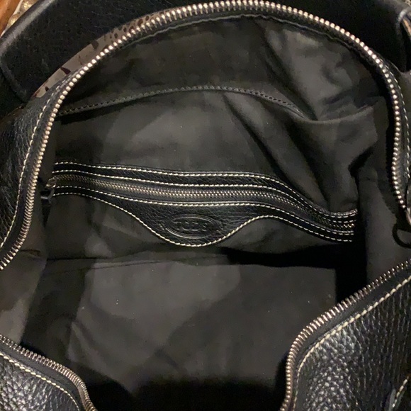 TOD’S Black Leather Bag - Picture 4 of 6